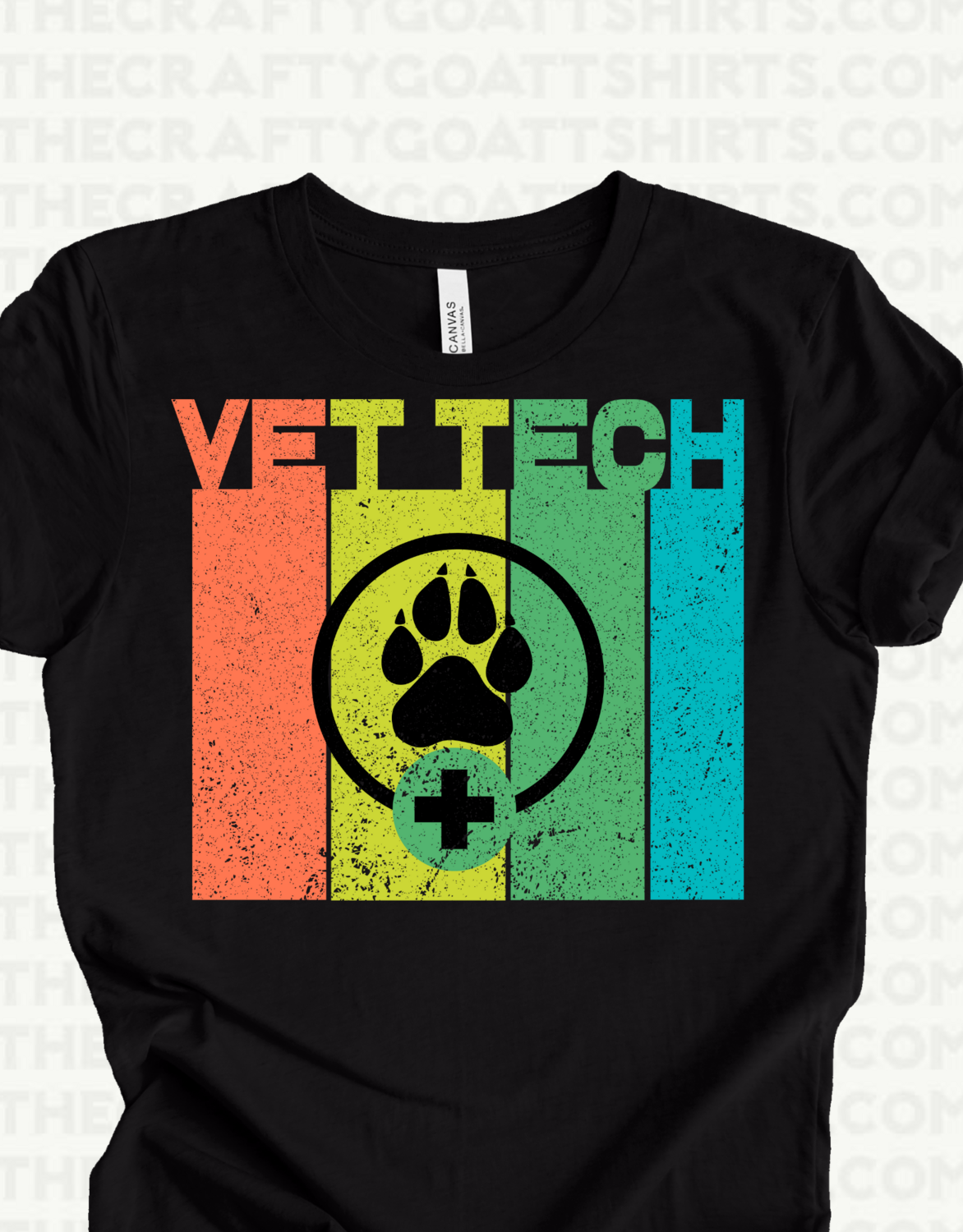 Vet Tech Multicolored