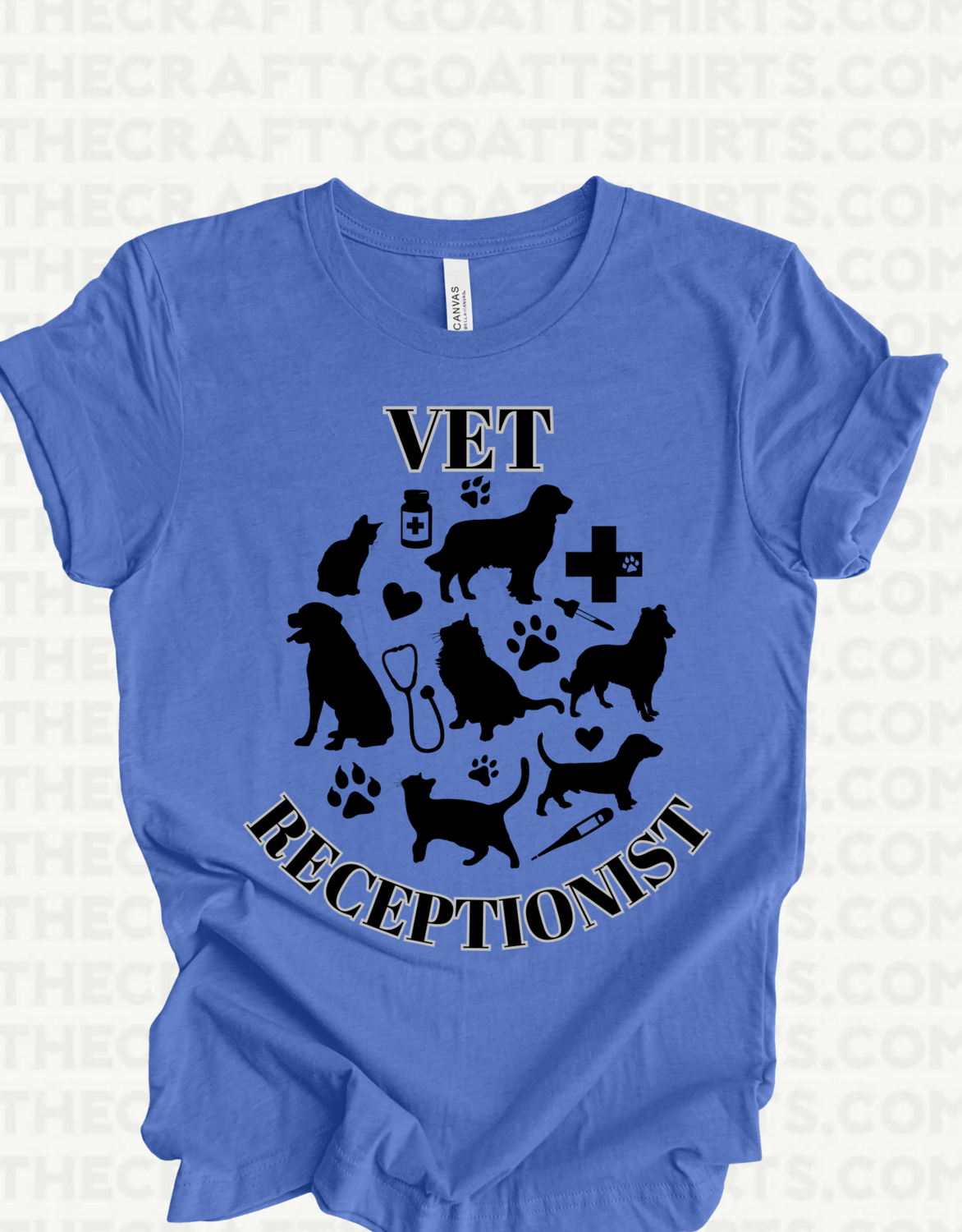 Vet Receptionist- Customize wording