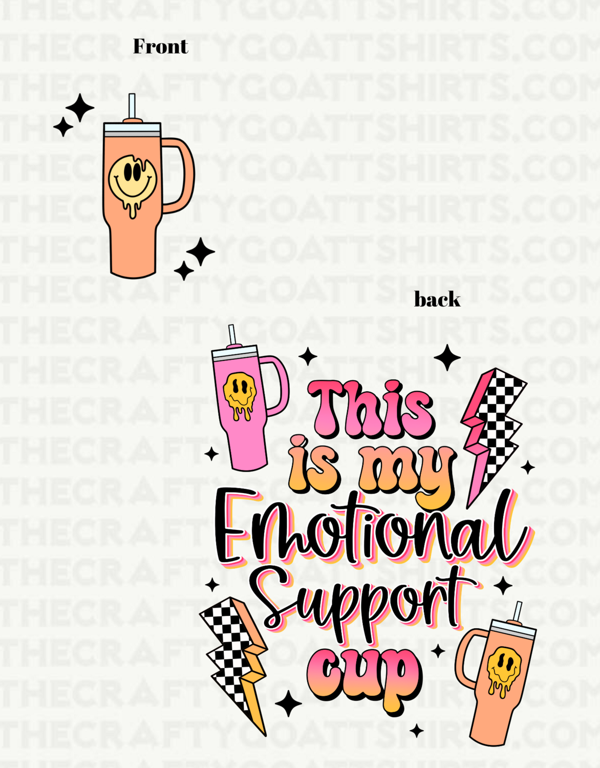 This is my emotional Support cup