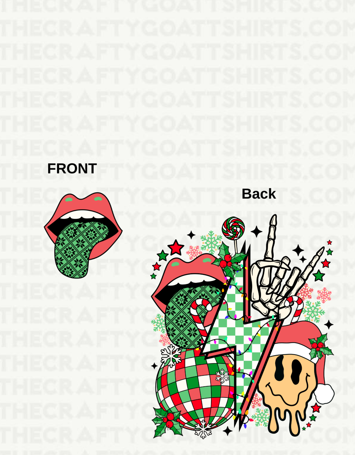 Retro Christmas Collage