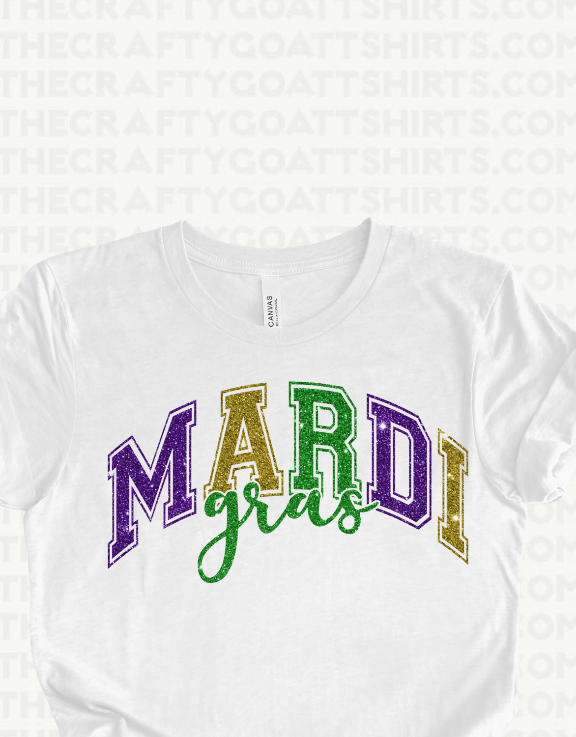 Mardi Gras Sequin Letters