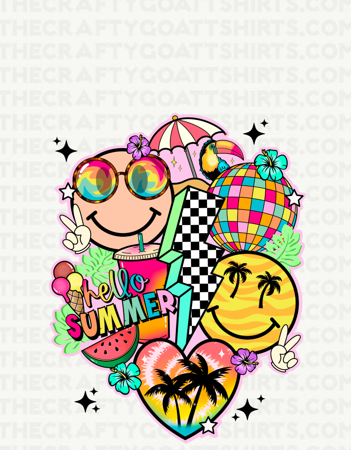 Hello Summer Collage