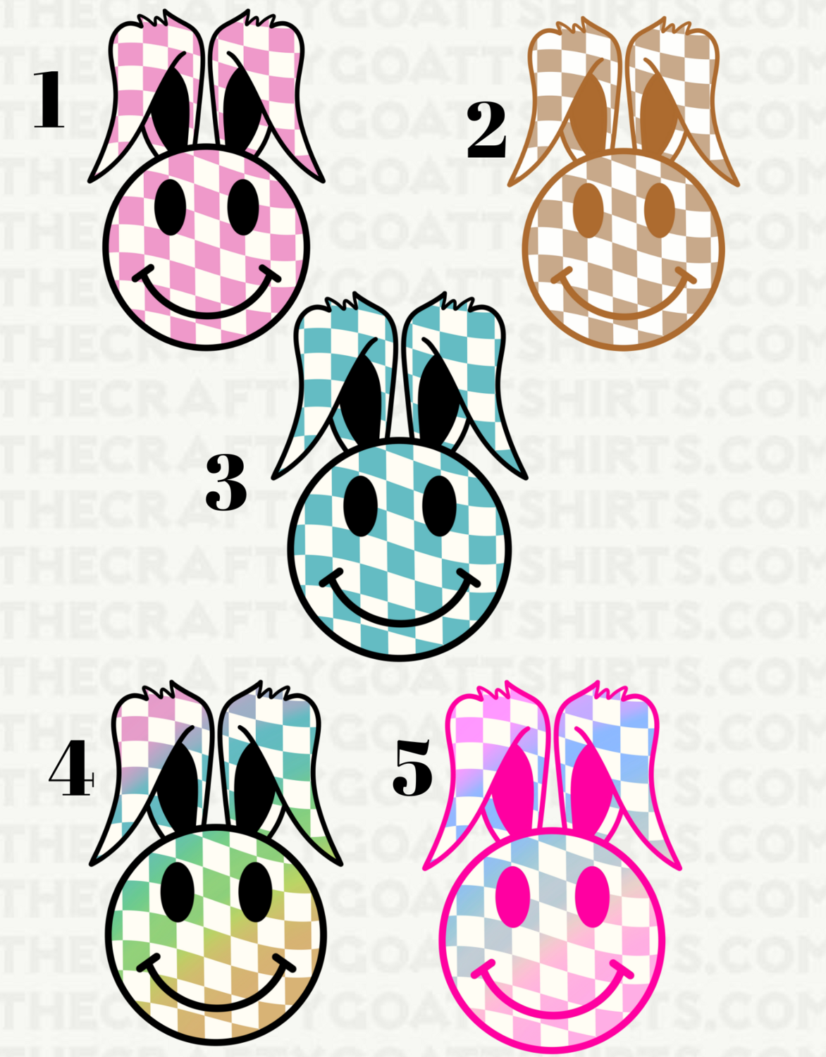 Smiley Face Bunnies
