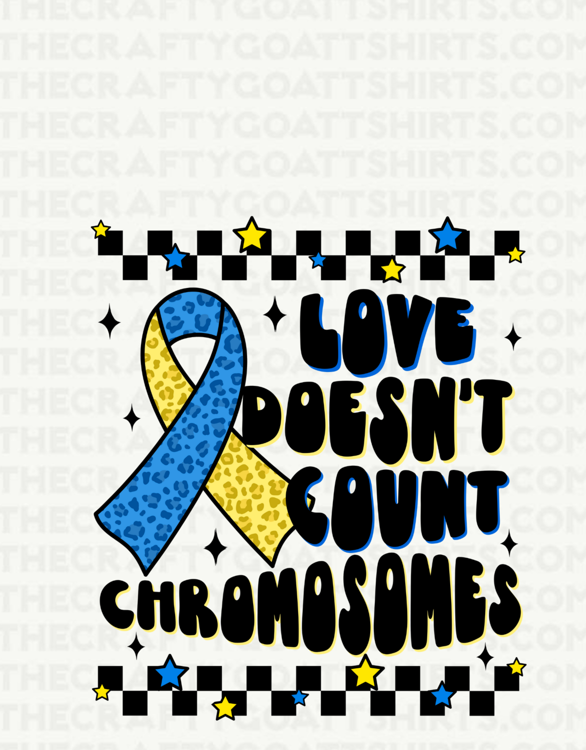 Love doesn&#39;t count Chromosomes.