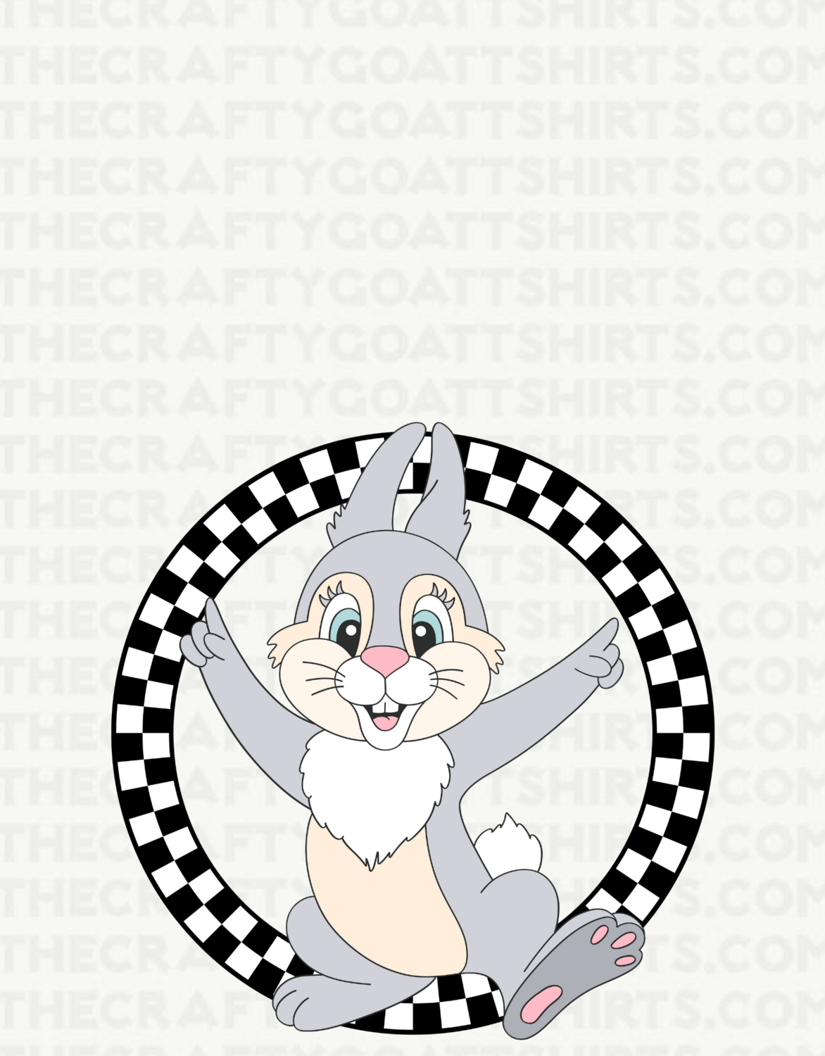 Checkered Bunny