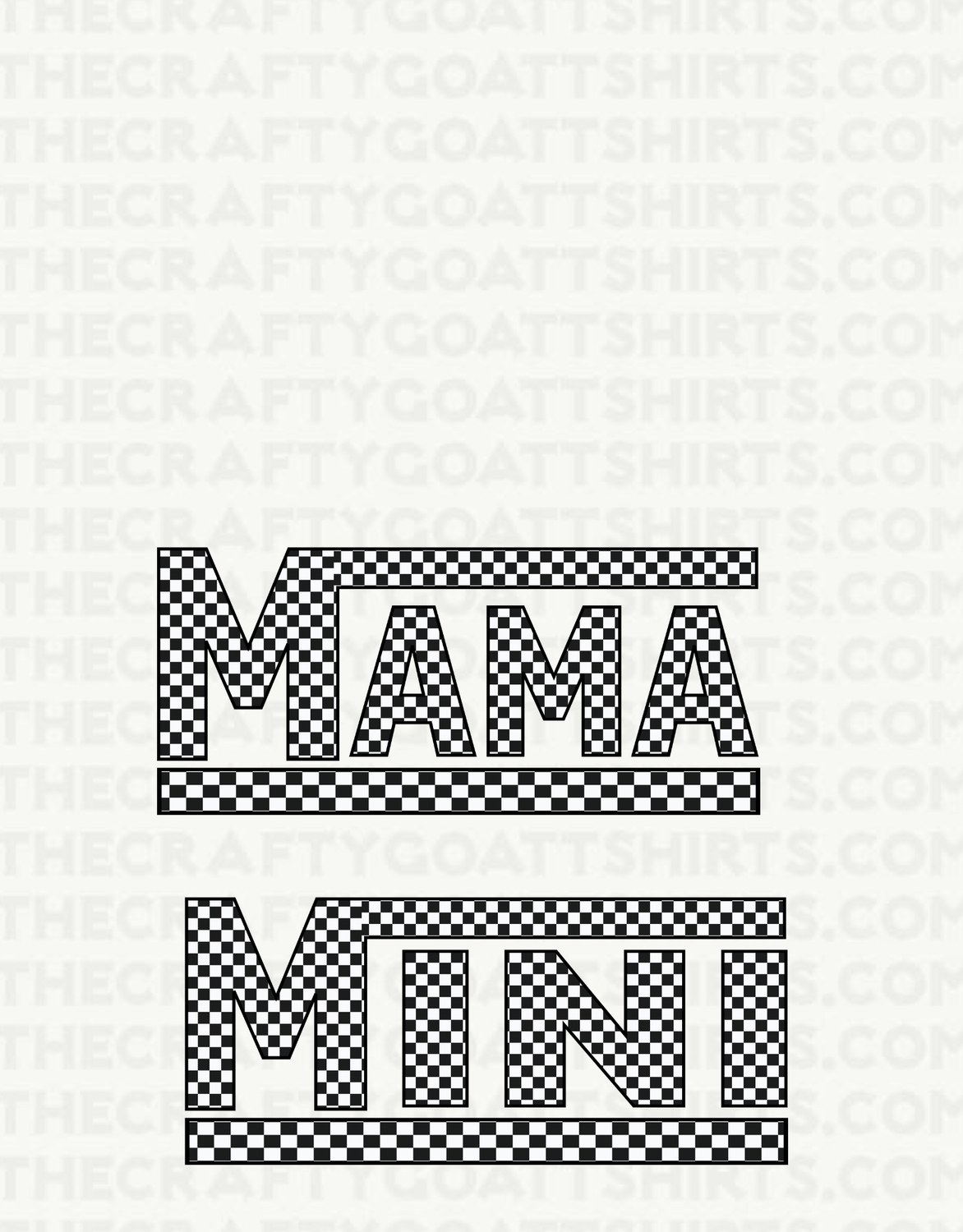 Mama Mini Checkered