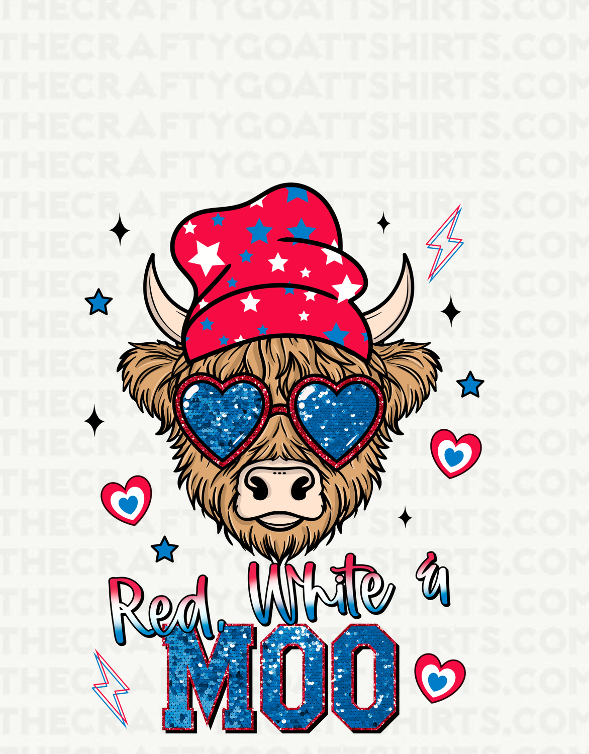 Red, White and MOO