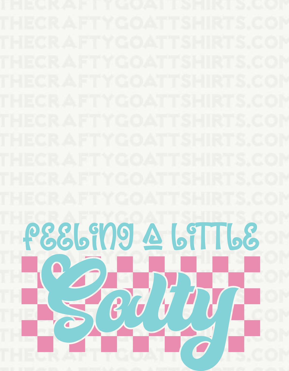 Feeling a little salty checkered