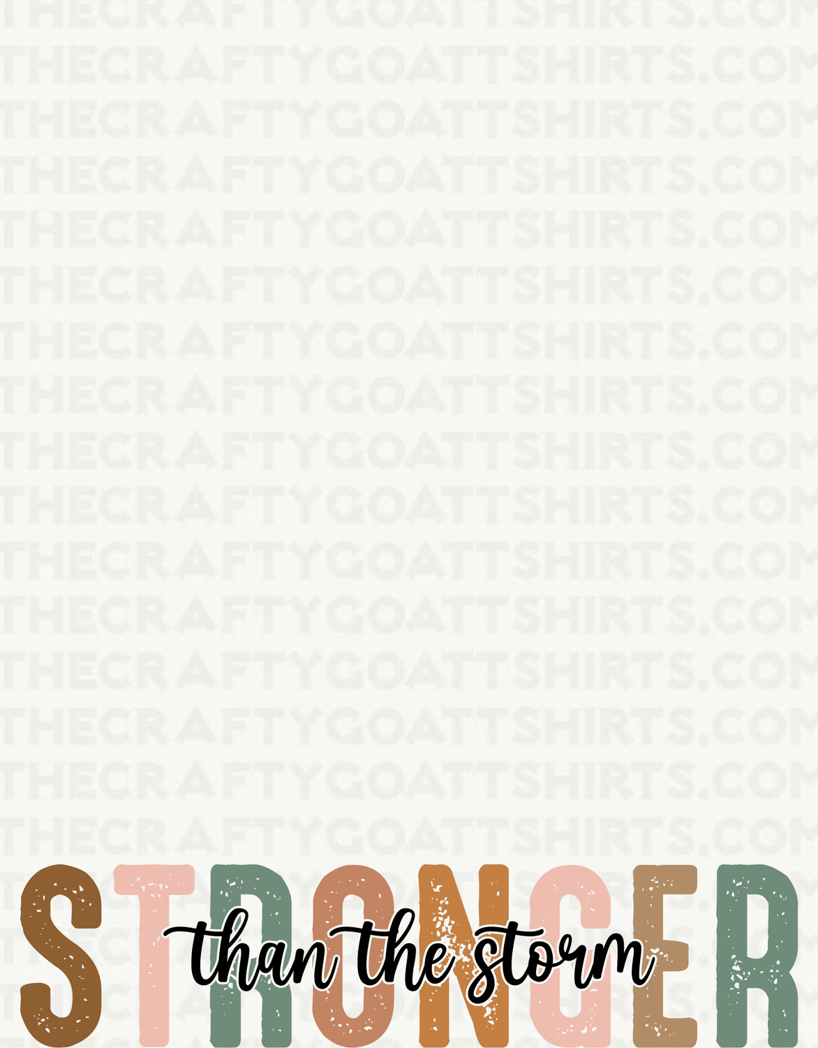 Stronger than the storm