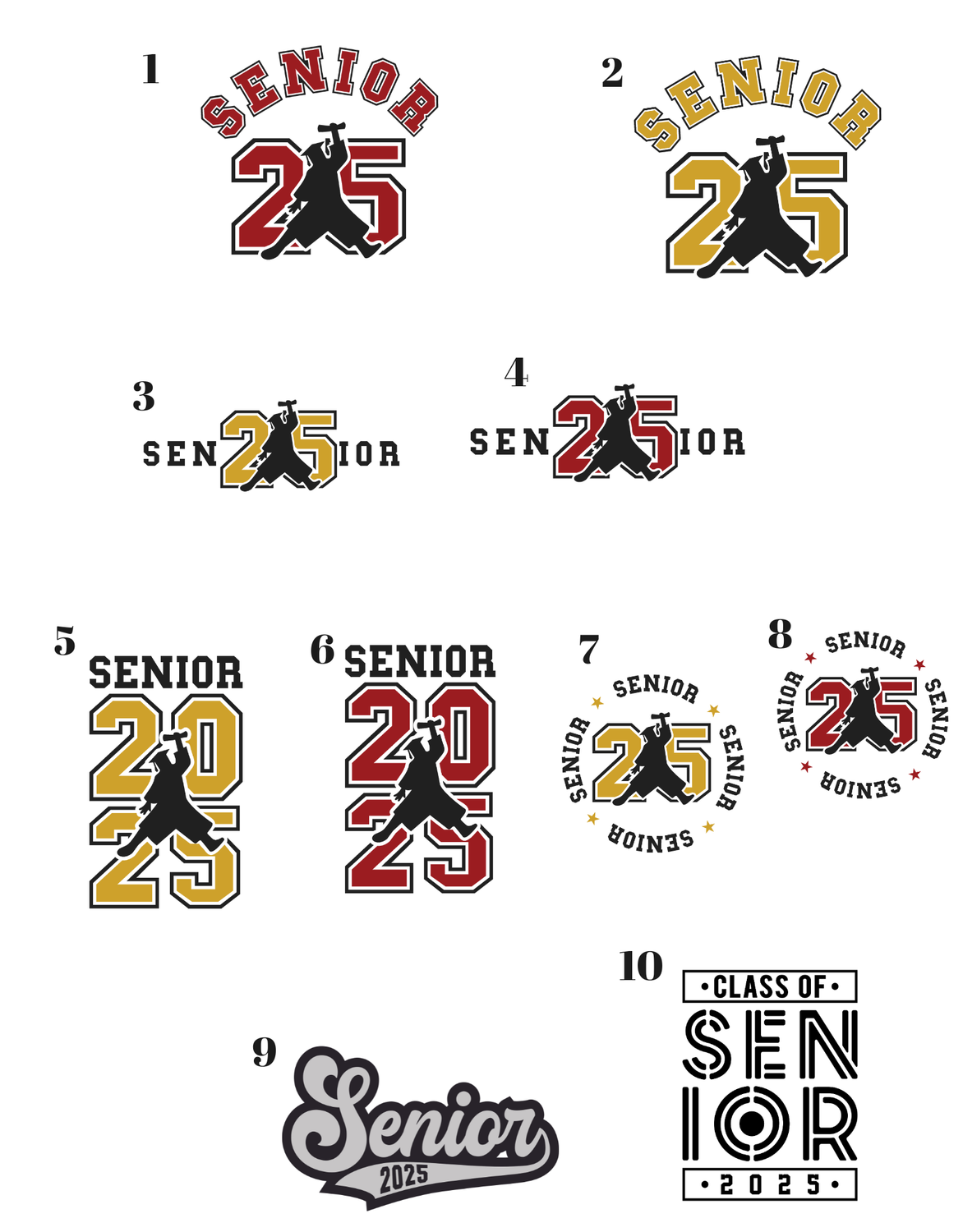 Senior 2025 sets