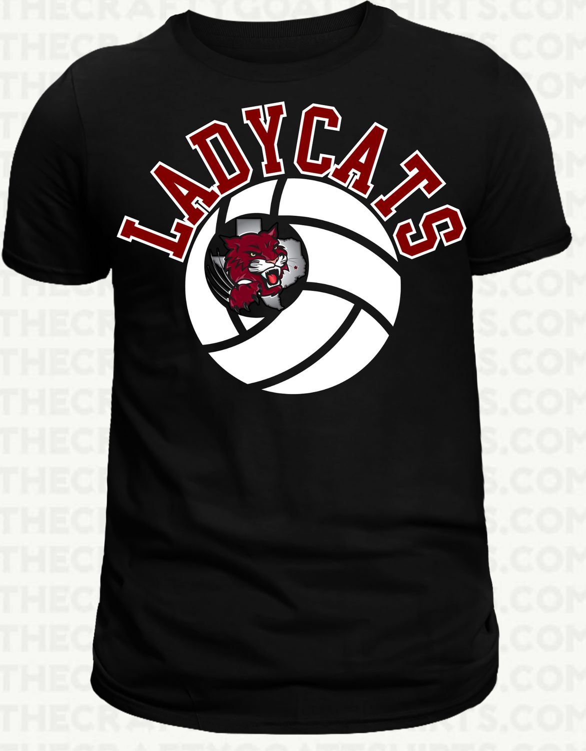 Lady Cats Volleyball - Warm Up shirt