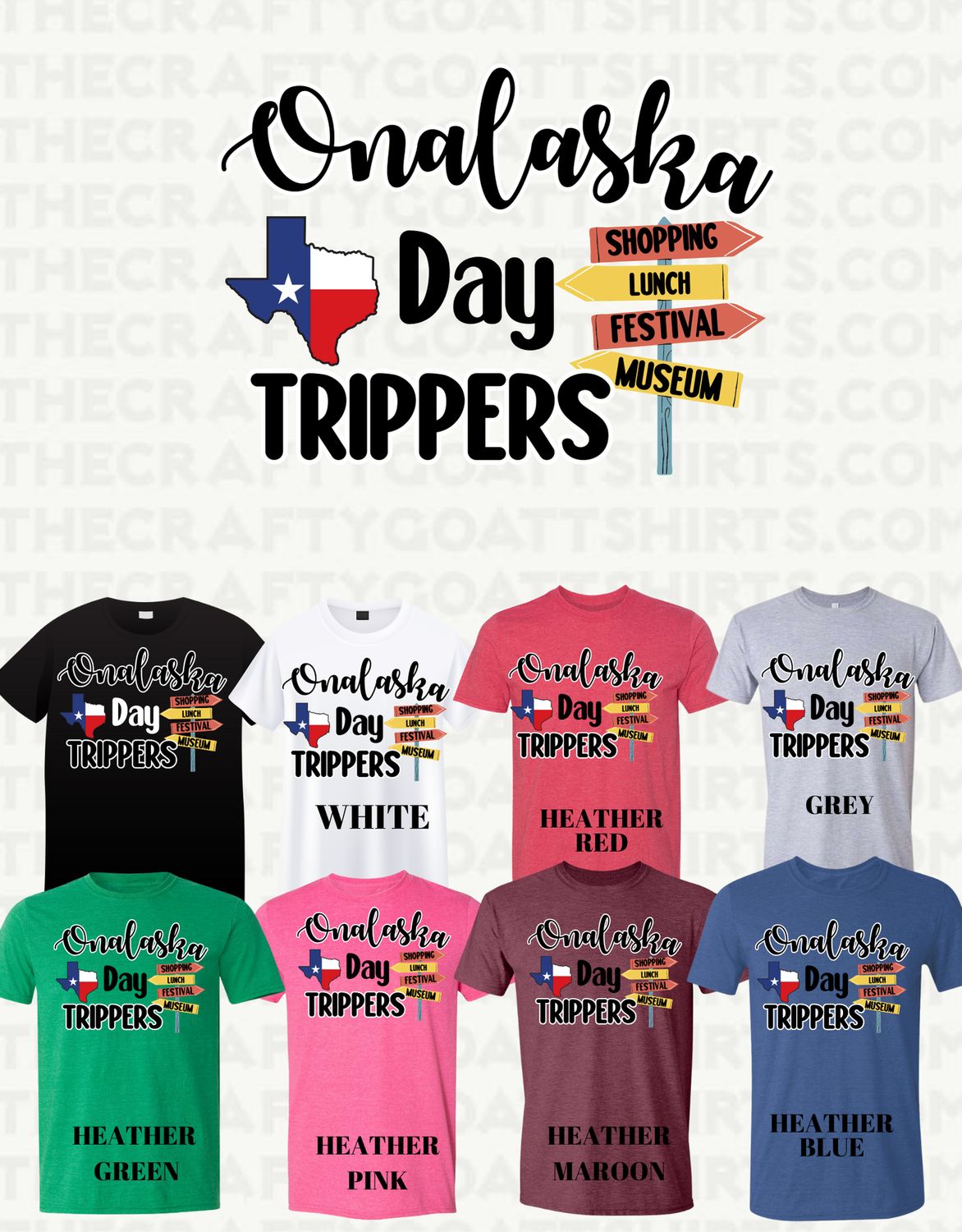 Pre-Order Onalaska Day Trippers