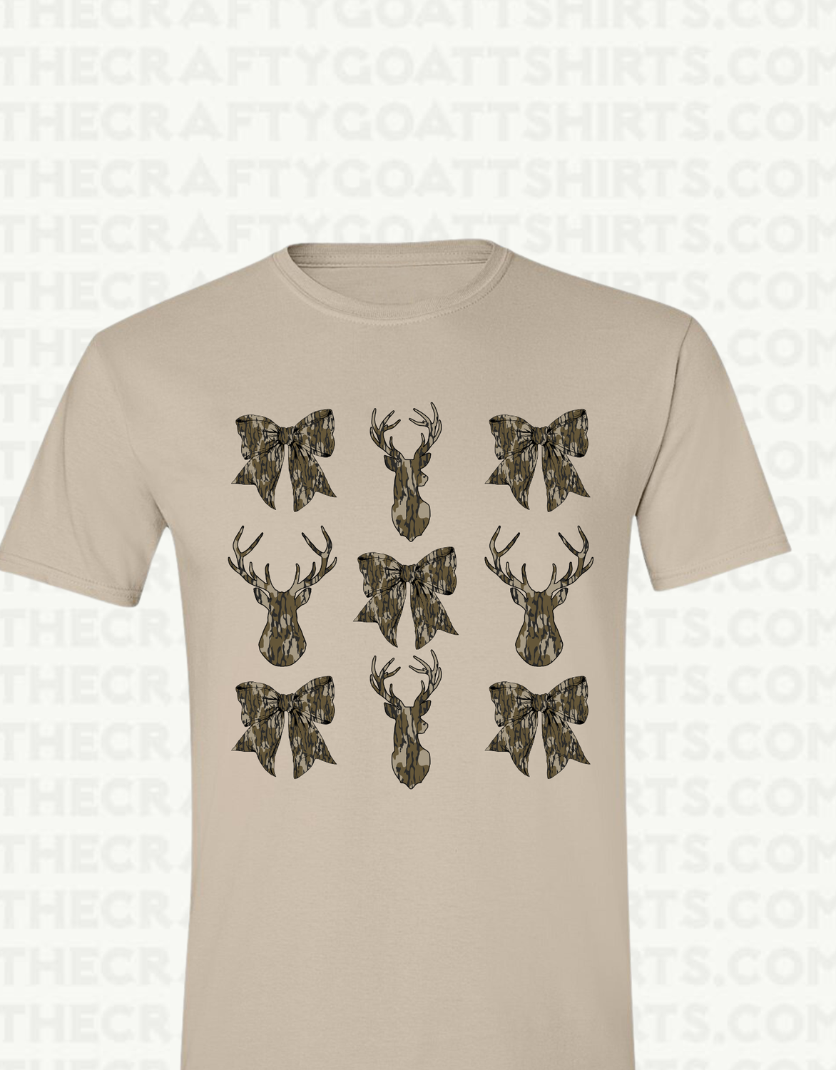 Camo Deer and Bows