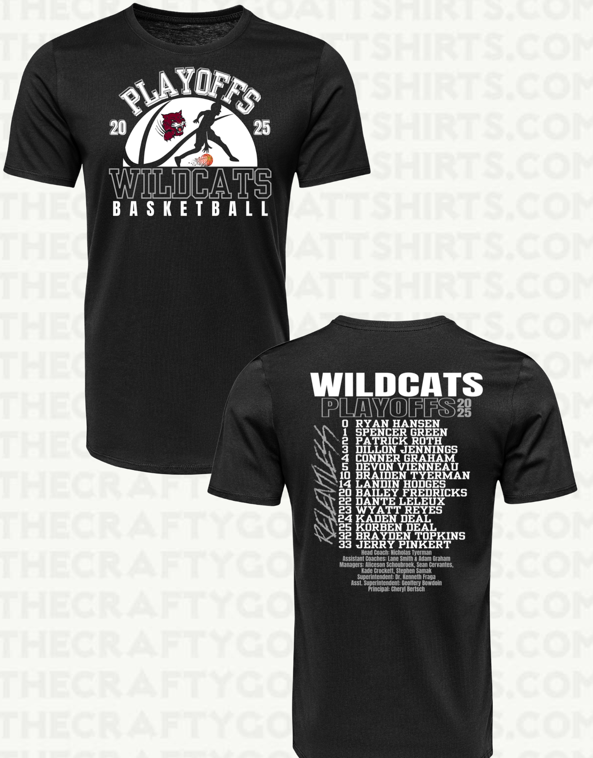 Onalaska Wildcats Basketball Playoff 2025