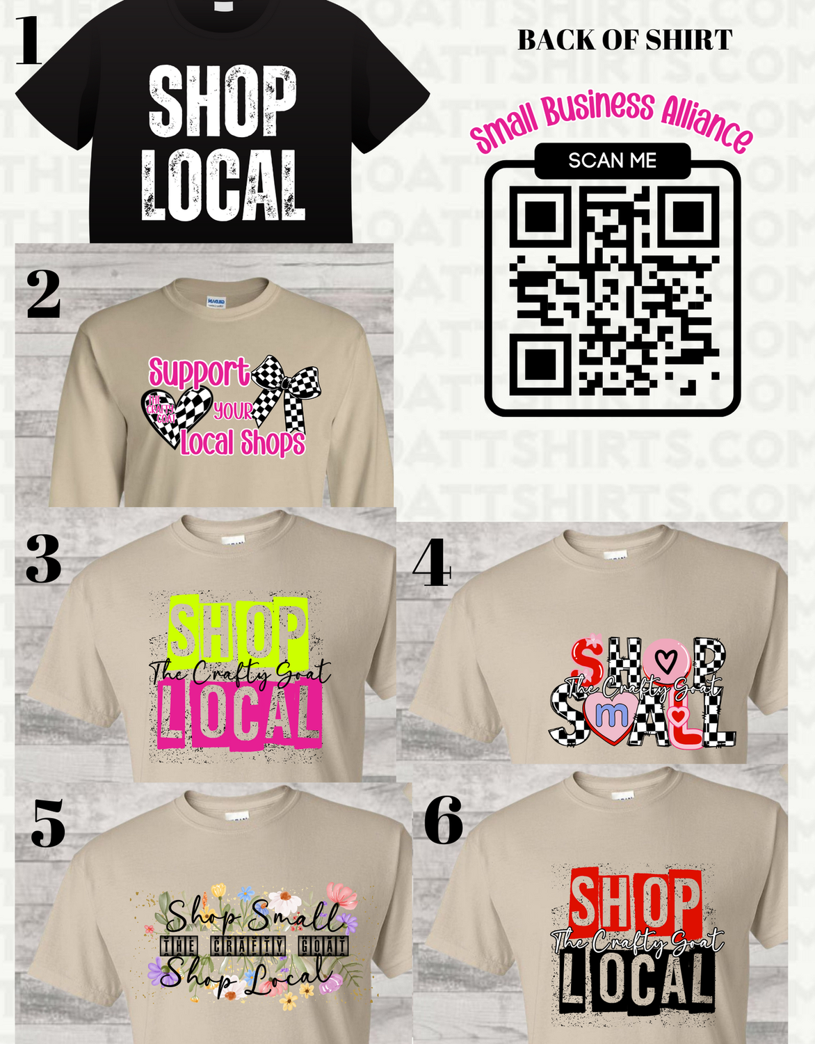 Shop Local- Includes first/remainder of month of Advertising on Small Business Website