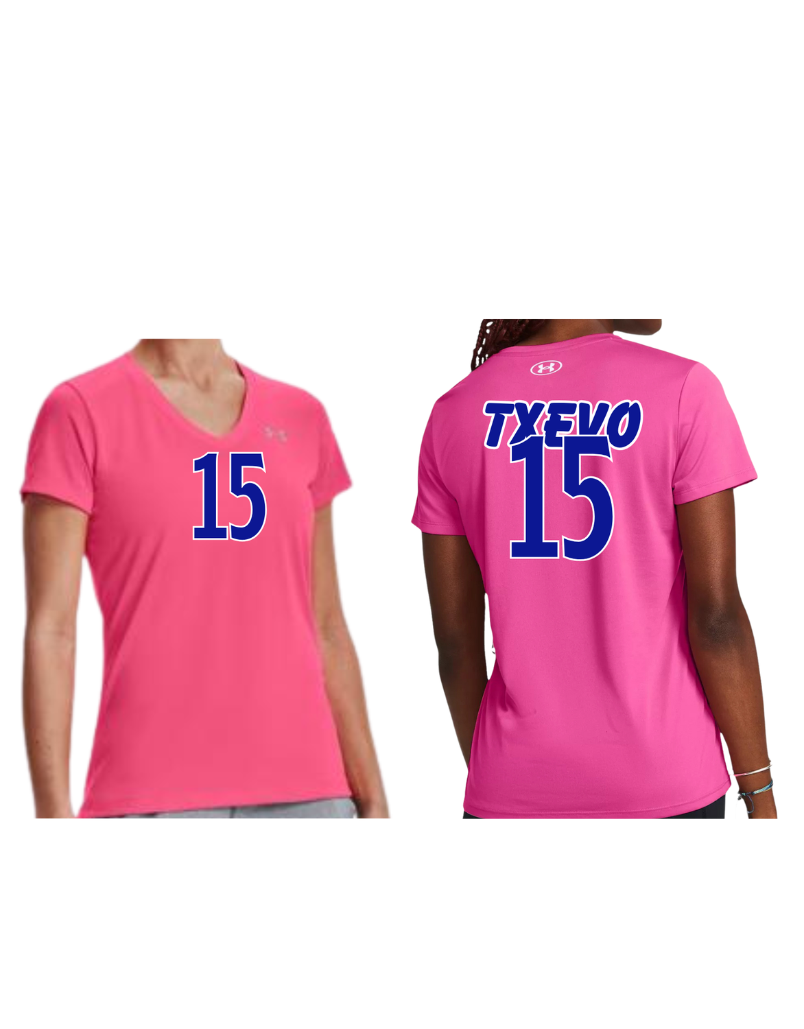 Tx Evolution-pink jersey