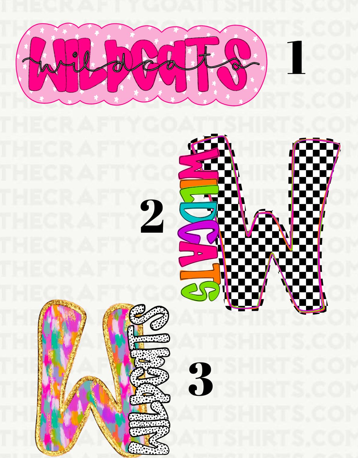 Colorful Wildcats 2