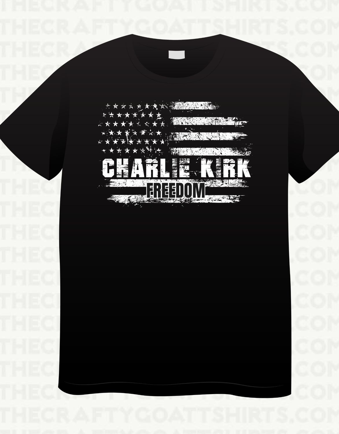 Charlie Kirk- Proceeds will be donated to Faith Military