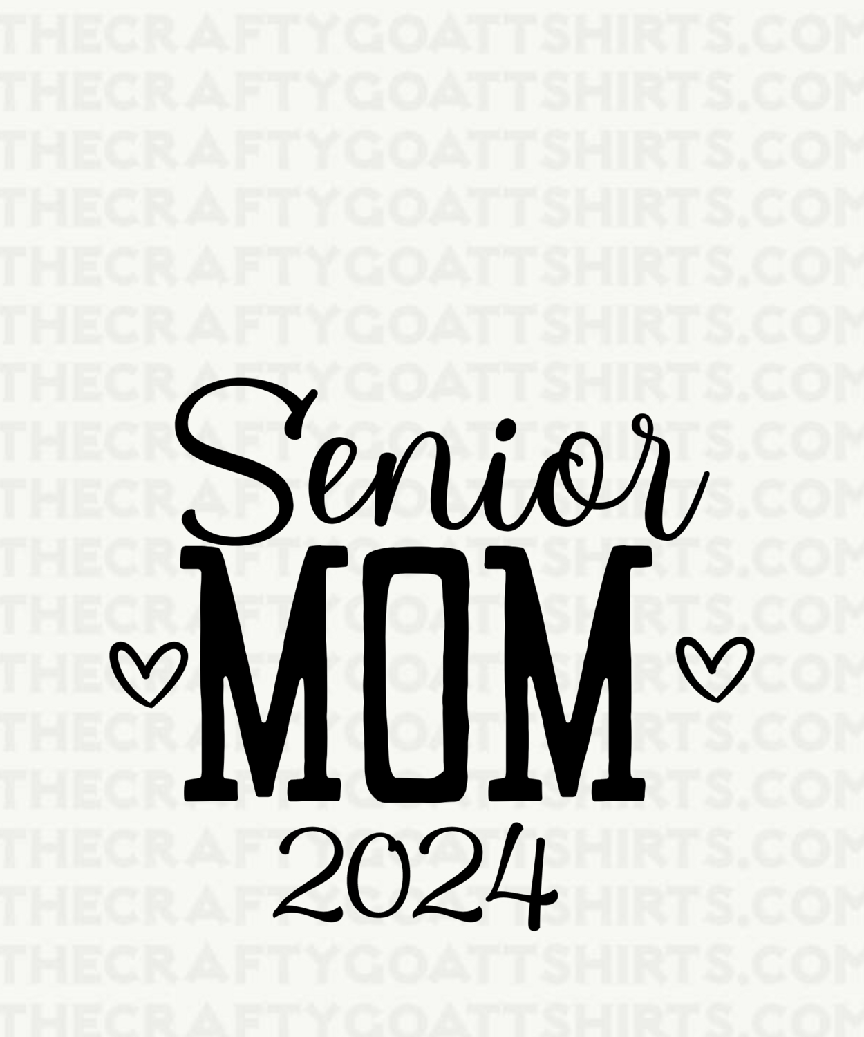 Senior Mom 2024- can change to any year