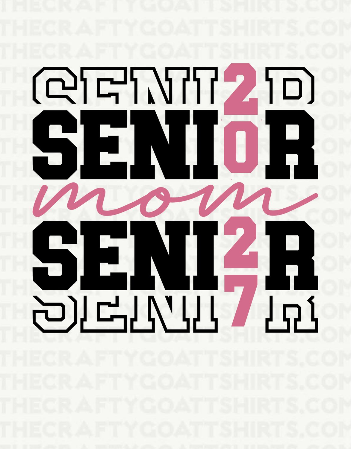 2027 Senior mom