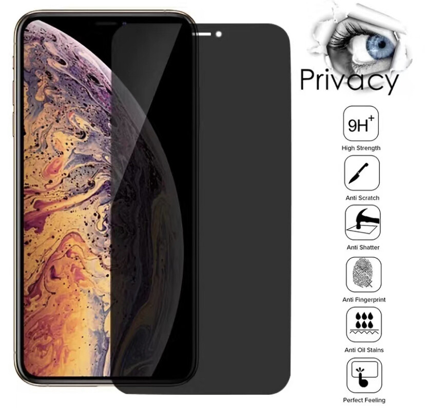 Privacy Screen Tempered Protector For IPhone
