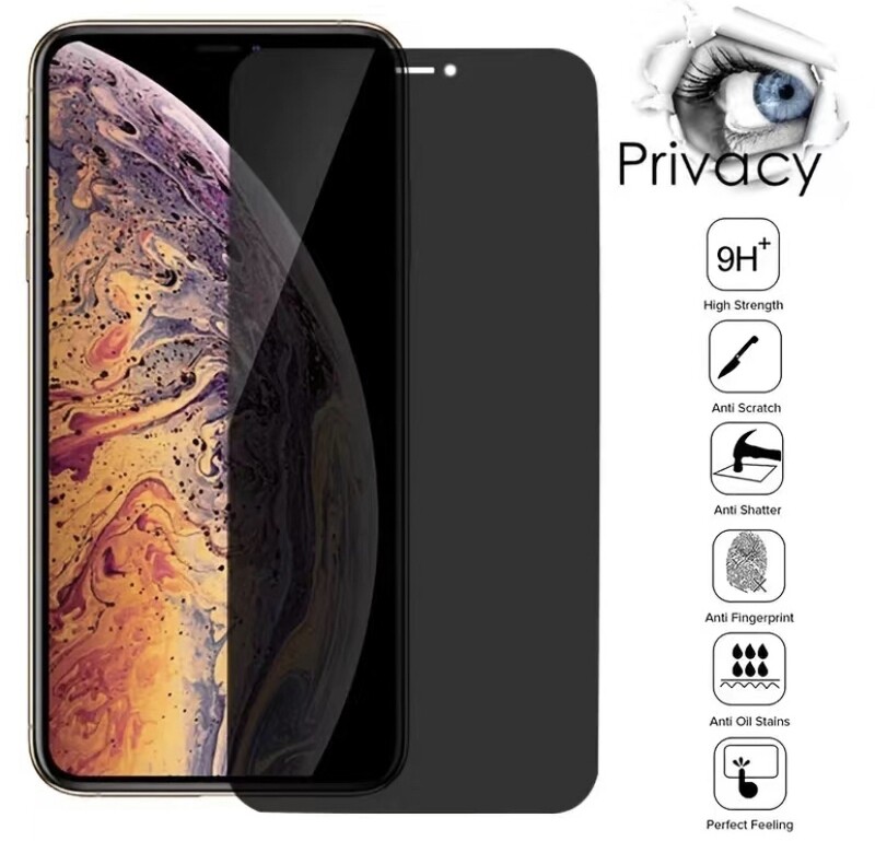 Privacy Screen Tempered Protector For IPhone
