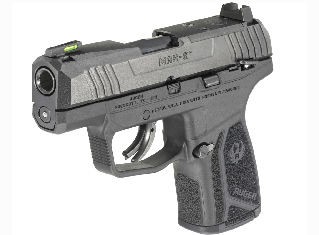 RUGER MAX-9 OPTICS READY 9MM 3.2&#39;&#39; 10-RD PISTOL