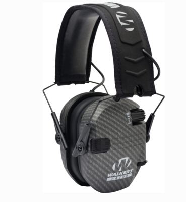 WALKER&#39;S RAZOR SLIM ELECTRONIC MUFF CARBON