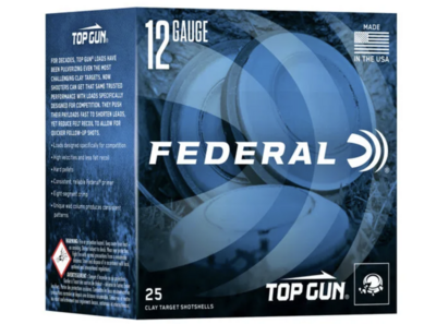 FEDERAL TOP GUN SPORTING 12 GA 2.75'' 1-8