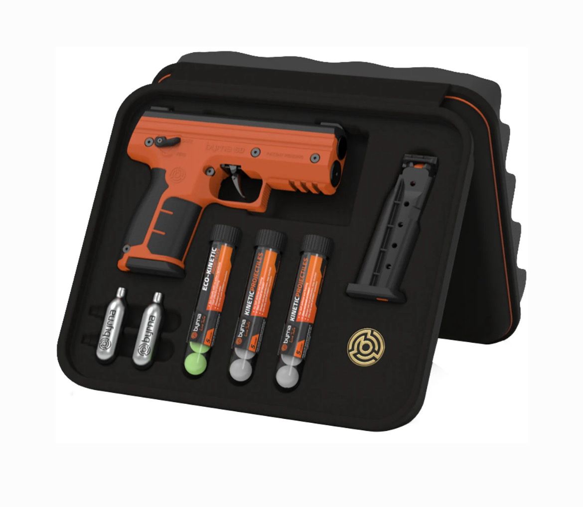 BYRNA SD KINETIC ORANGE PISTOL KIT