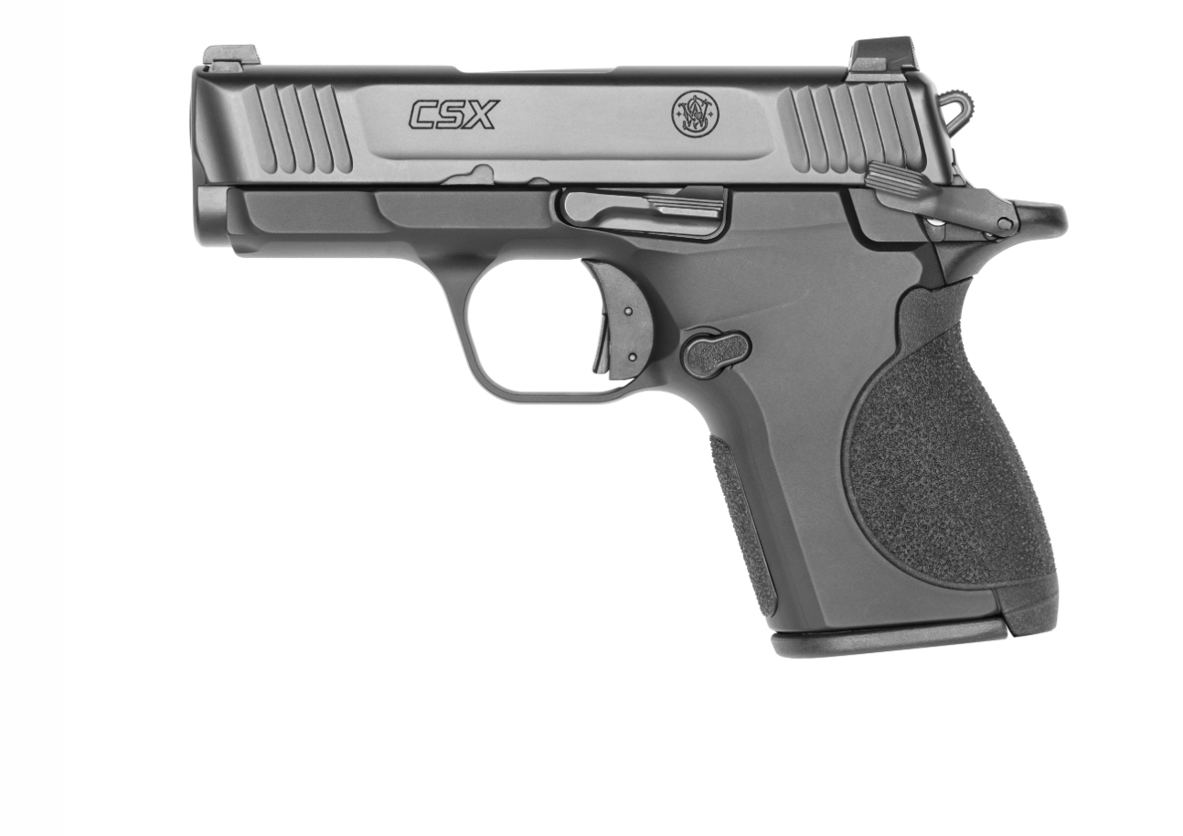SMITH &amp; WESSON CSX 9MM TS PSTL WHITE DOT SIGHT 10RD MA COMPLIANT