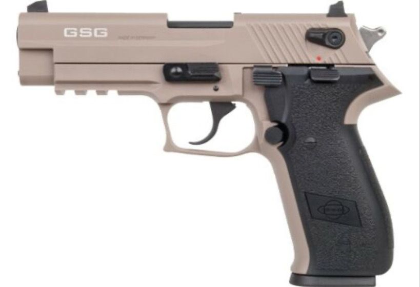 GERMAN SPORT FIREFLY 22LR 4&quot; FS 10RD NON-THREADED TAN ITEM