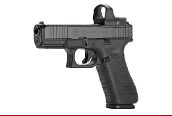 GLOCK 45 MOS 9MM FIXED SIGHT 10-SHOT W/FRONT SERRATIONS