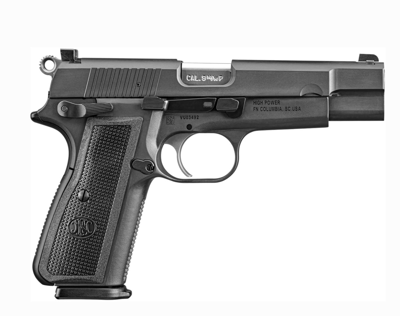 FN AMERICA HIGH POWER 9MM 4.7&#39;&#39; 10-RD SEMI-AUTO PISTOL