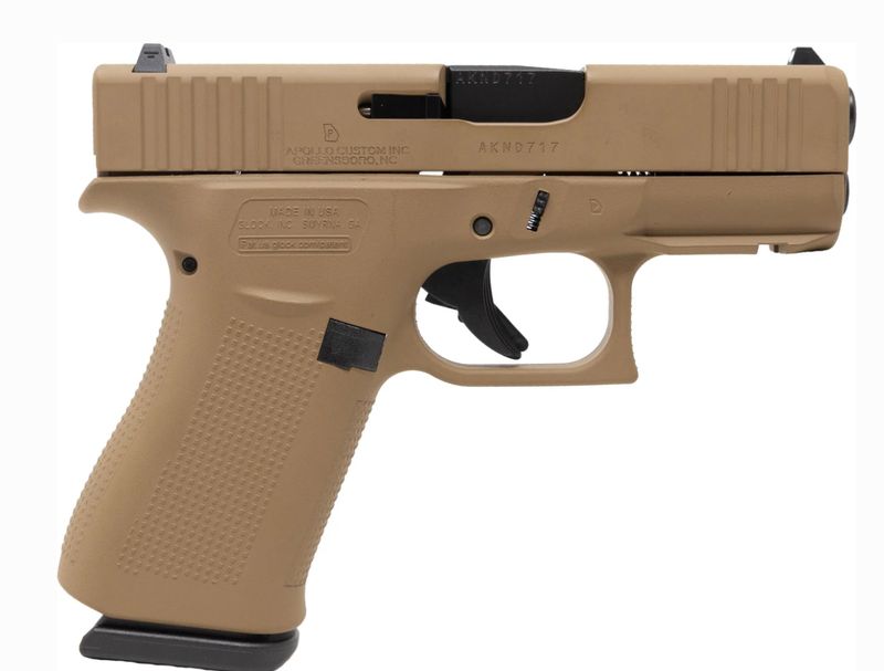 GLOCK G43X 9MM 3.41" 10-RD SEMI-AUTO PISTOL