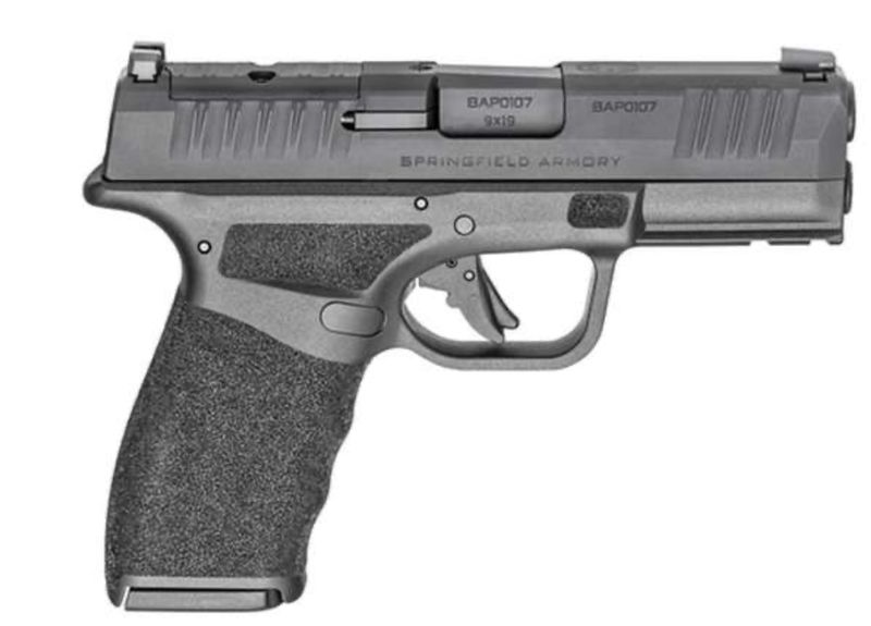 SPRINGFIELD ARMORY HELLCAT PRO COMPACT OSP PSTL 9MM BLK 3.7" 2-10RD