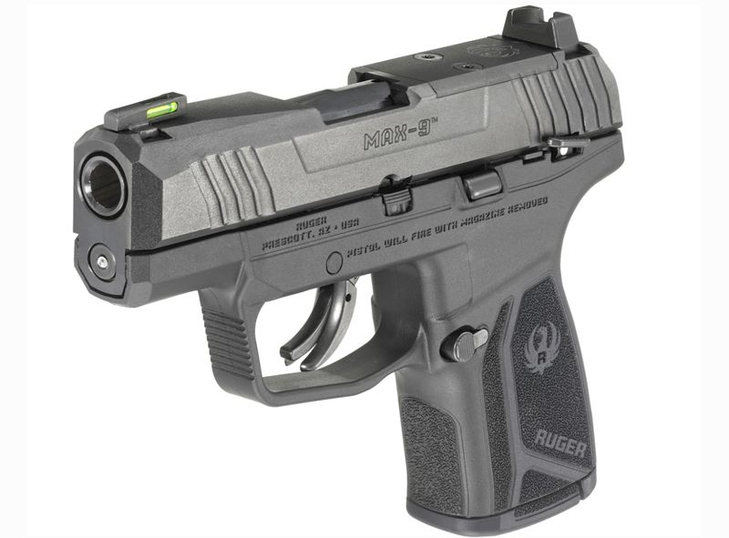 RUGER MAX-9 OPTICS READY 9MM 3.2'' 10-RD PISTOL
