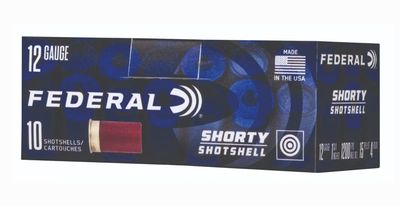 FEDERAL SHORTY SHOTSHELLS 12 GA 1.75'' 8