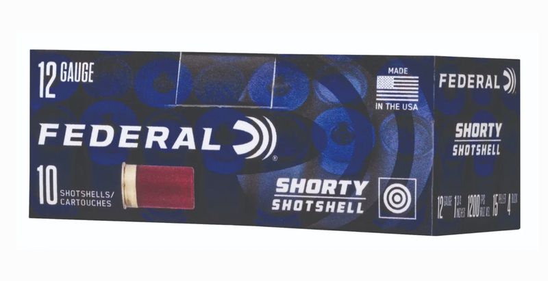 FEDERAL SHORTY SHOTSHELLS 12 GA 1.75'' 8
