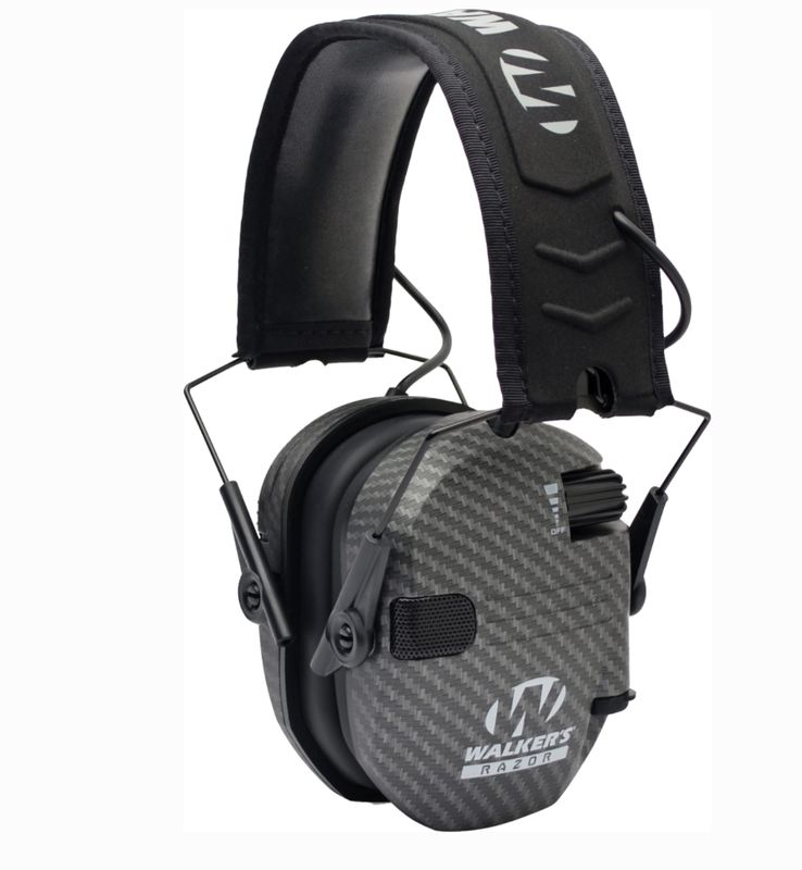 WALKER'S RAZOR SLIM ELECTRONIC MUFF CARBON