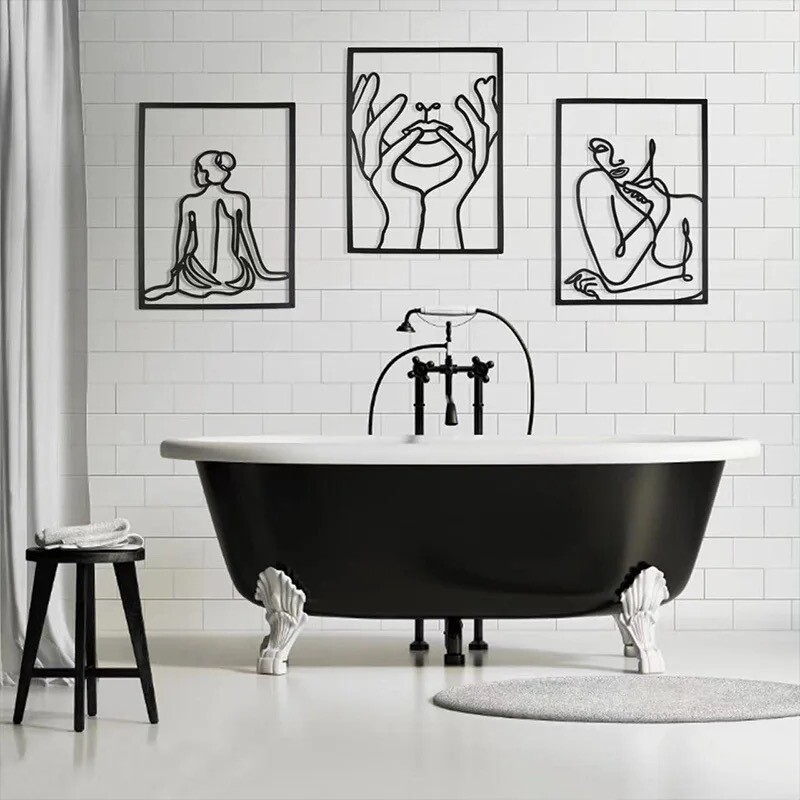 Female Silhouette Wall Art