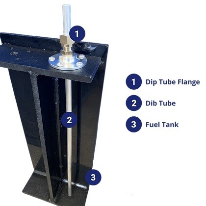Diesel Dip Tube Flange