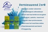 Maritieme ZERO afval-ZERO pollutie-reinigingsproducten in een toonbankset