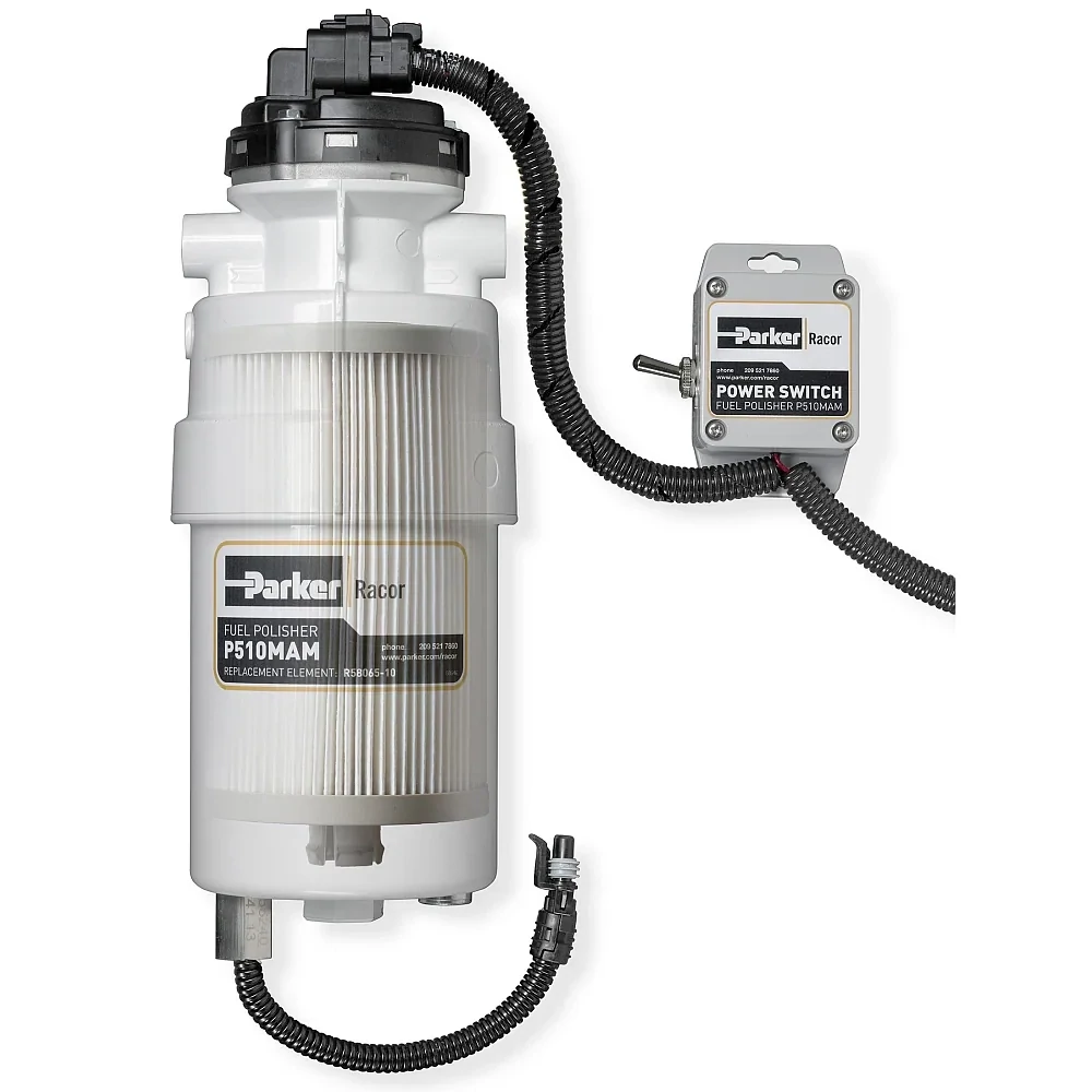 Pump and Filter Fuel Polishing System – Racor P510MAM Series