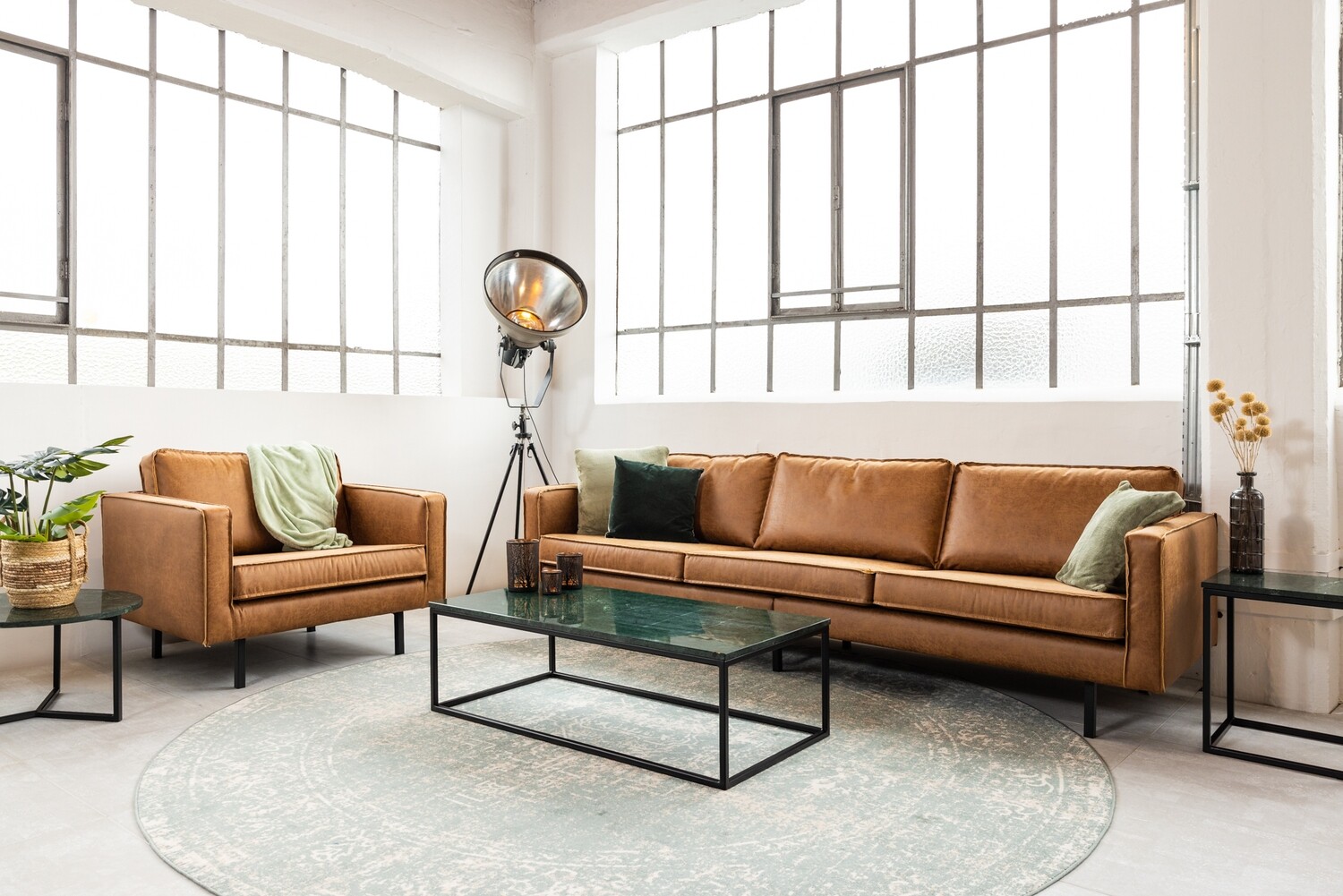 Salontafel - Mercurius Salontafel - Mercurius, Tafelblad: Verde Guatemala - Marmer