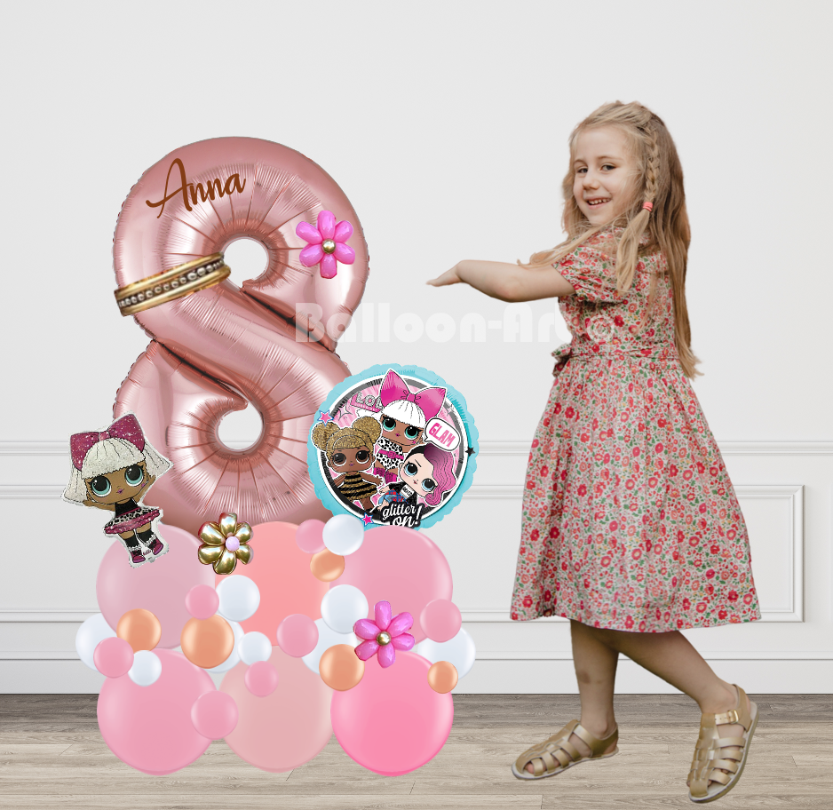 Cijfer thema "LOL Surprise"