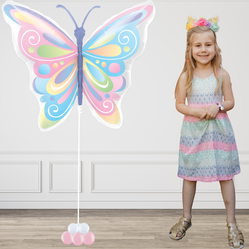 Vlinder Butterfly Zwevend, Kies de samenstelling: De Vlinder, Personalisatie van de VLINDER: Zonder personalisatie