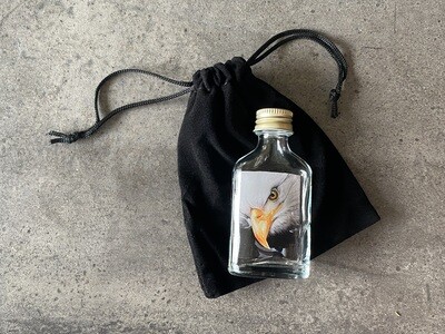 Koesterflesje met de wijsheid van de arend