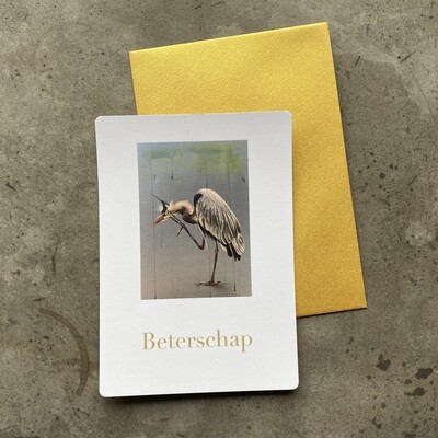 BLAUWE REIGER - BETERSCHAP