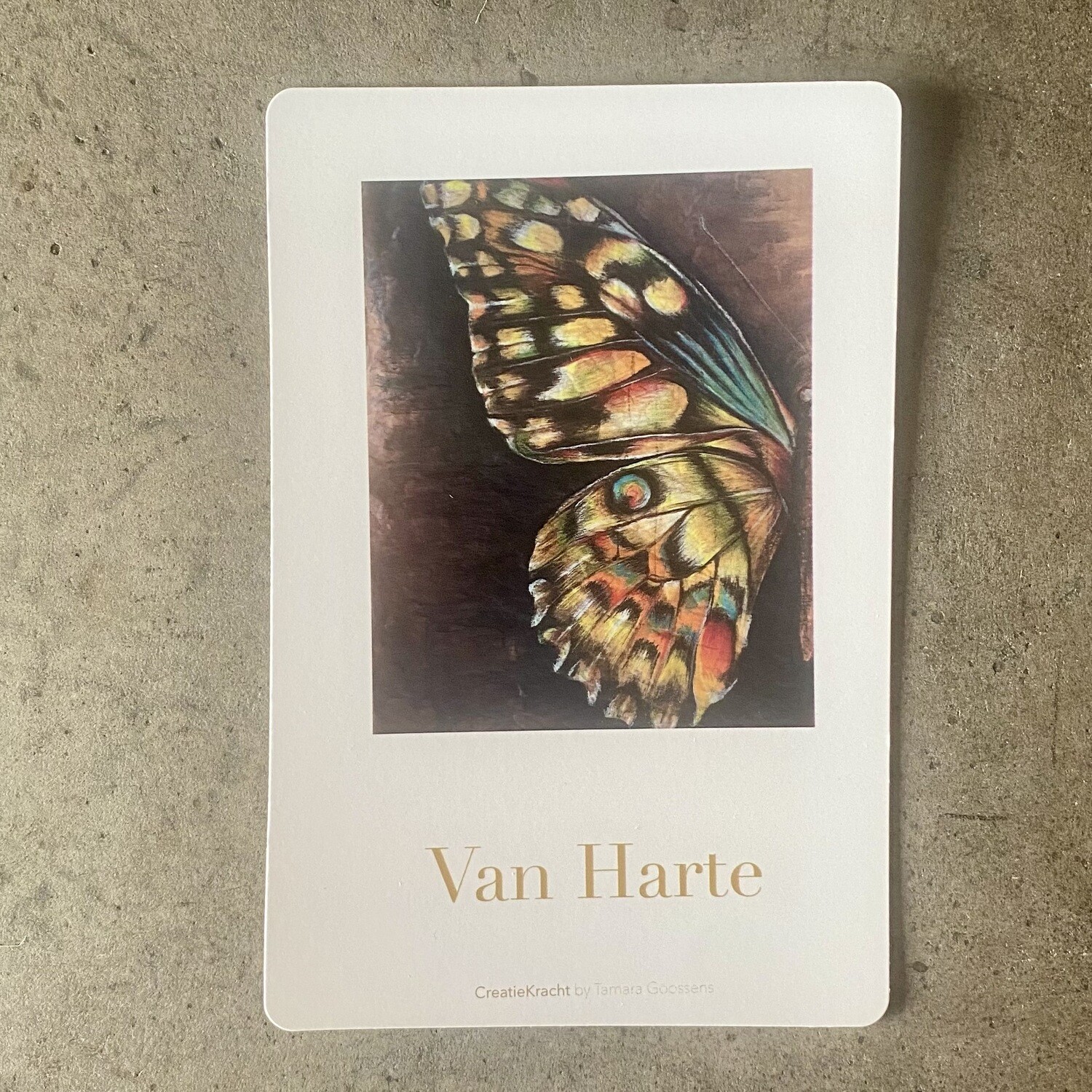 VLINDER - VAN HARTE